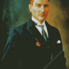 Mustafa Kemal Ataturk President Diamond Painting