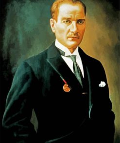 Mustafa Kemal Ataturk President Diamond Painting