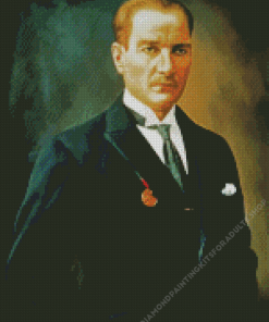 Mustafa Kemal Ataturk President Diamond Painting