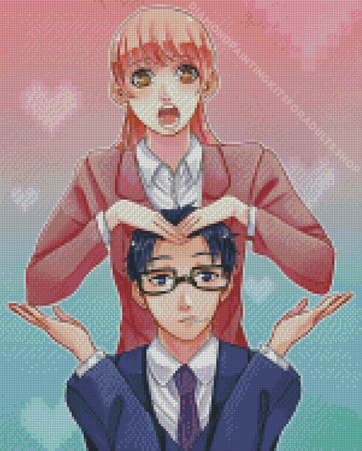 Narumi And Hirotaka Wotakoi Diamond Painting