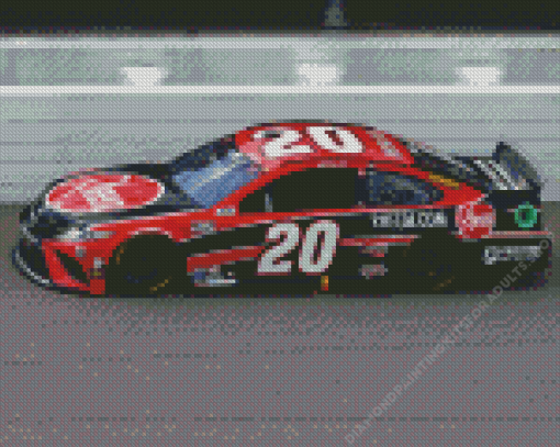 Nascar 20 Rheem Racing Car Diamond Painting