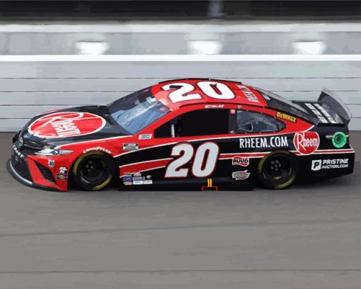 Nascar 20 Rheem Racing Car Diamond Painting