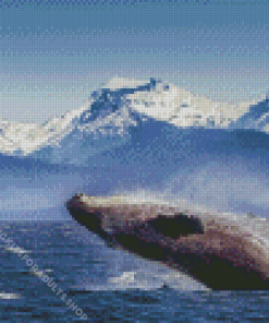 Orca In Glacier Bay National Park Diamond Painting