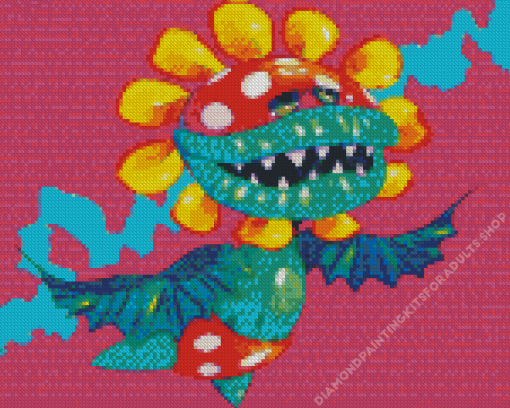 Petey Piranha Diamond Painting