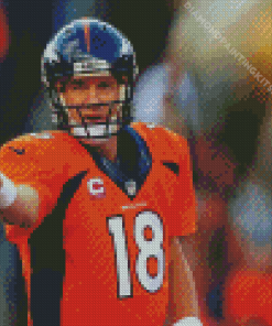 Peyton Manning Diamond Painting