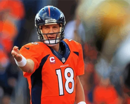 Peyton Manning Diamond Painting