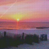 Rehoboth Beach Sunset Diamond Painting