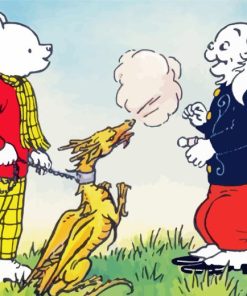 Rupert Bear Adventures Diamond Painting