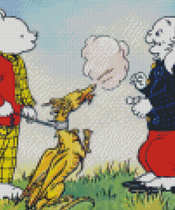 Rupert Bear Adventures Diamond Painting