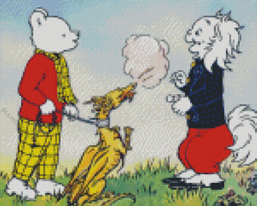 Rupert Bear Adventures Diamond Painting