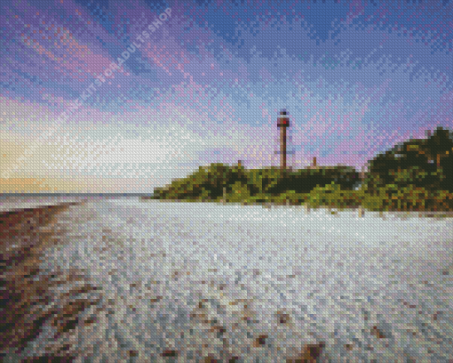 Sanibel Lighthouse Diamond Painting