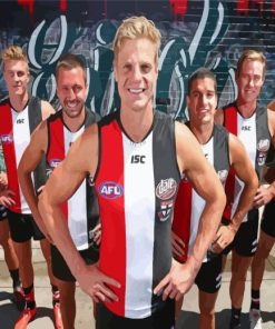 St Kilda Saints Club Diamond Painting