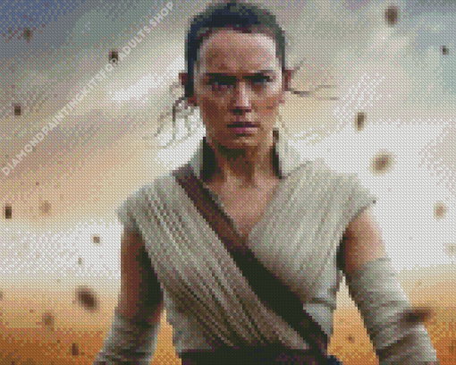 Star Wars Rey Skywalker Diamond Painting