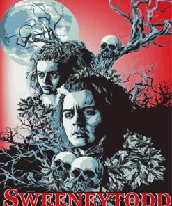 Sweeney Todd Poster Diamond Painting