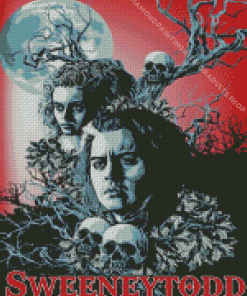 Sweeney Todd Poster Diamond Painting