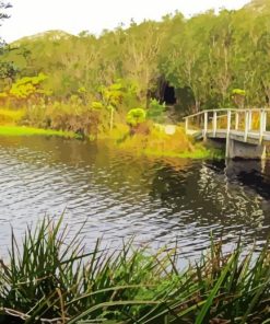 Tafelberg National Park Art Diamond Painting