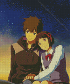 Taki And Mitsuha Diamond Painting