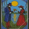 Tarot The Lovers Diamond Painting