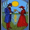 Tarot The Lovers Diamond Painting