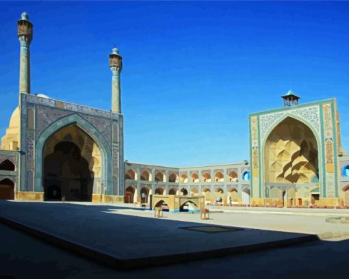 The Great Mosque of Isfahan Diamond Painting