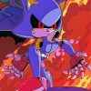 The Hedgehog Metal Sonic Diamond Painting