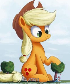 The Little Pony Applejack Diamond Painting