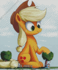 The Little Pony Applejack Diamond Painting