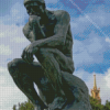 The Thinker Auguste Rodin Diamond Painting