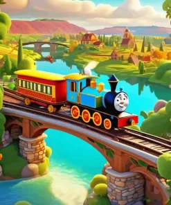 Thomas And Friends Diamond Painting