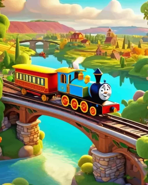 Thomas And Friends Diamond Painting