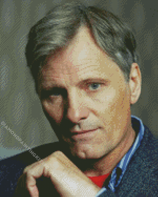 Viggo Mortensen Actor Diamond Painting