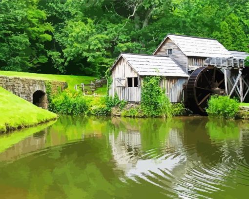 Virginia Mabry Mill Diamond Painting