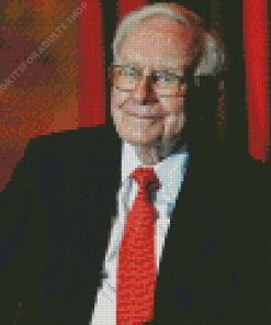 Warren Buffett Diamond Painting