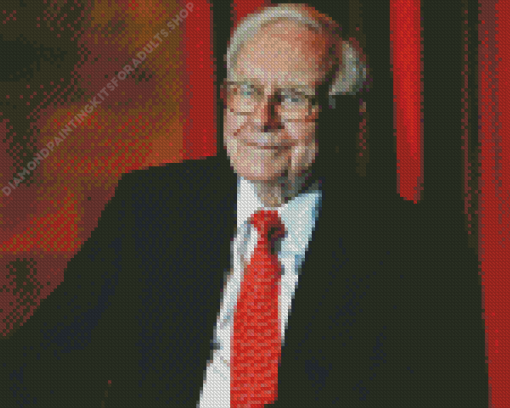 Warren Buffett Diamond Painting