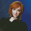 American Actress Christina Hendricks Diamond Painting