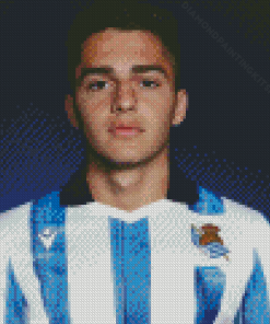 Arsen Zakharyan Real Sociedad Player Diamond Painting