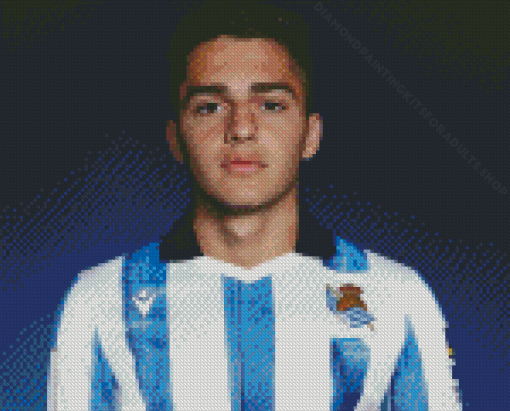 Arsen Zakharyan Real Sociedad Player Diamond Painting