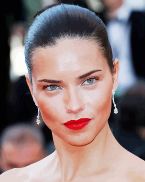 Beautiful Adriana Lima Diamond Painting