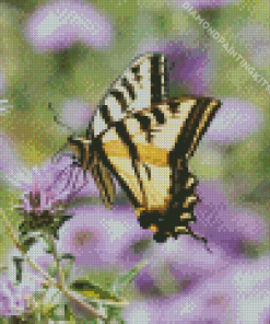 Beautiful Tiger Swallowtail Diamond Painting