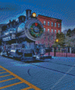 Beautiful Locomotive Train Diamond Painting