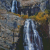 Bridal Veil Falls Landscape Diamond Painting