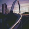 Clyde Arc Glasgow City Diamond Painting