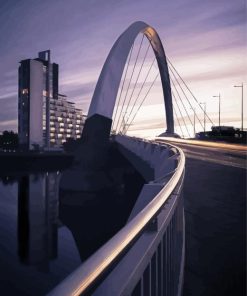 Clyde Arc Glasgow City Diamond Painting