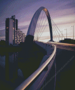 Clyde Arc Glasgow City Diamond Painting