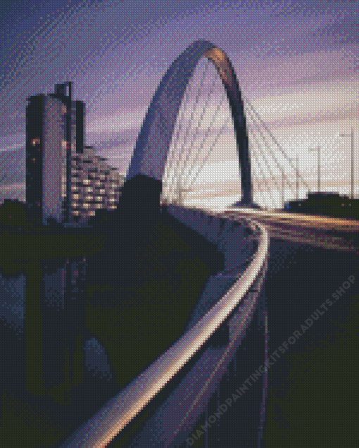 Clyde Arc Glasgow City Diamond Painting