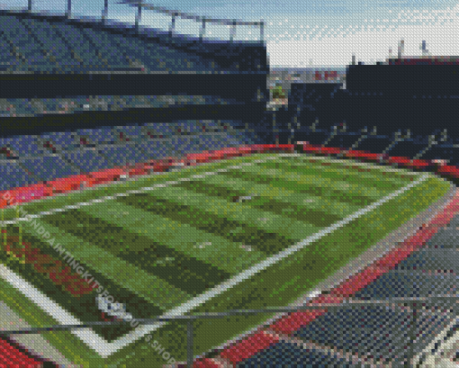 Colorado Empower Field At Mile High Stadium Diamond Painting