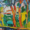 De Vlaminck The Red Trees Diamond Painting