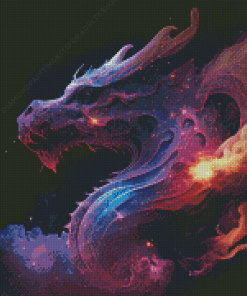 Dragon From Galaxies Diamond Painting