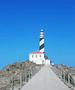 Far De Favaritx Lighthouse Diamond Painting