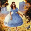 Girl With Pigeon Diamond Painting